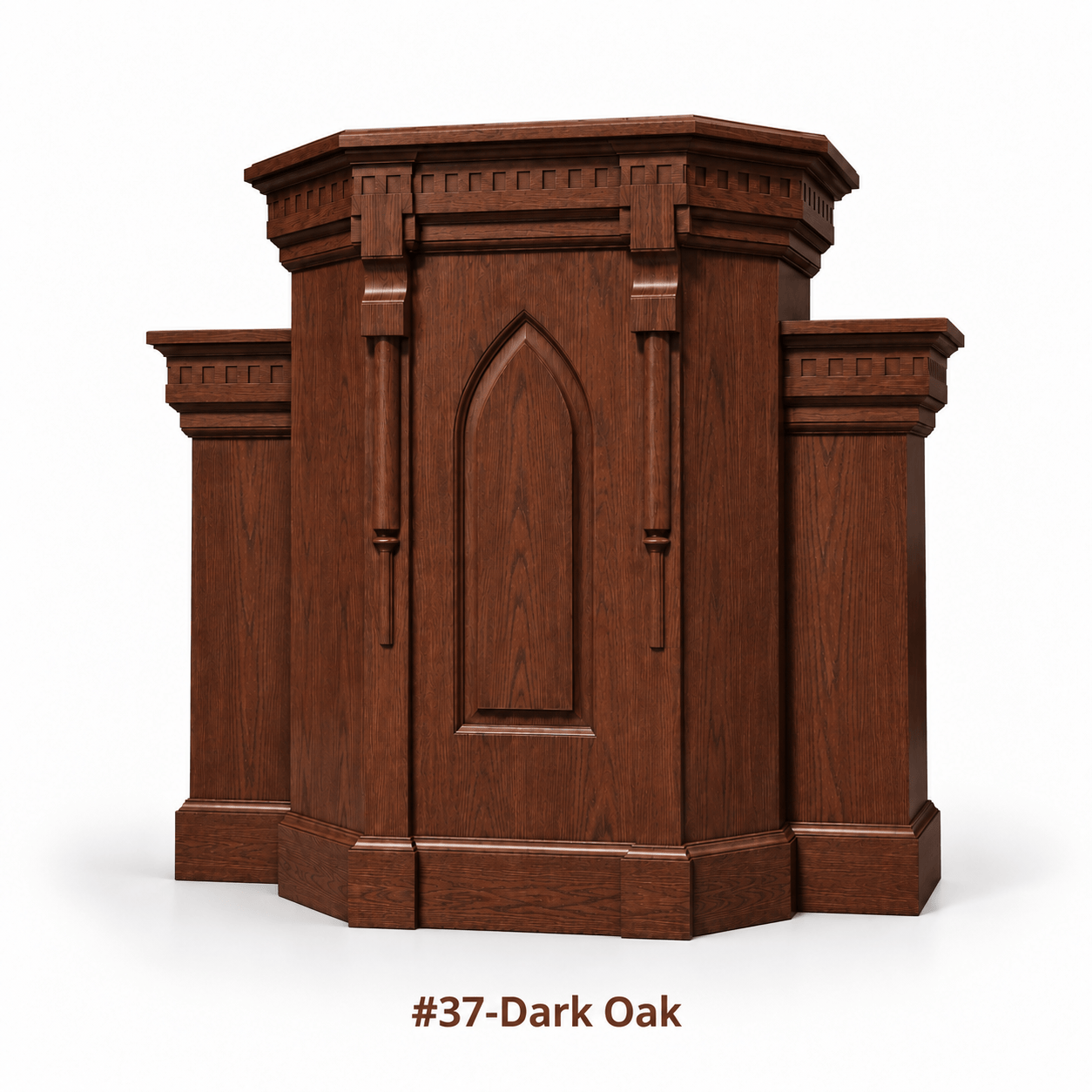 Imperial Woodworks Modern Winged Pulpit 900W-1
