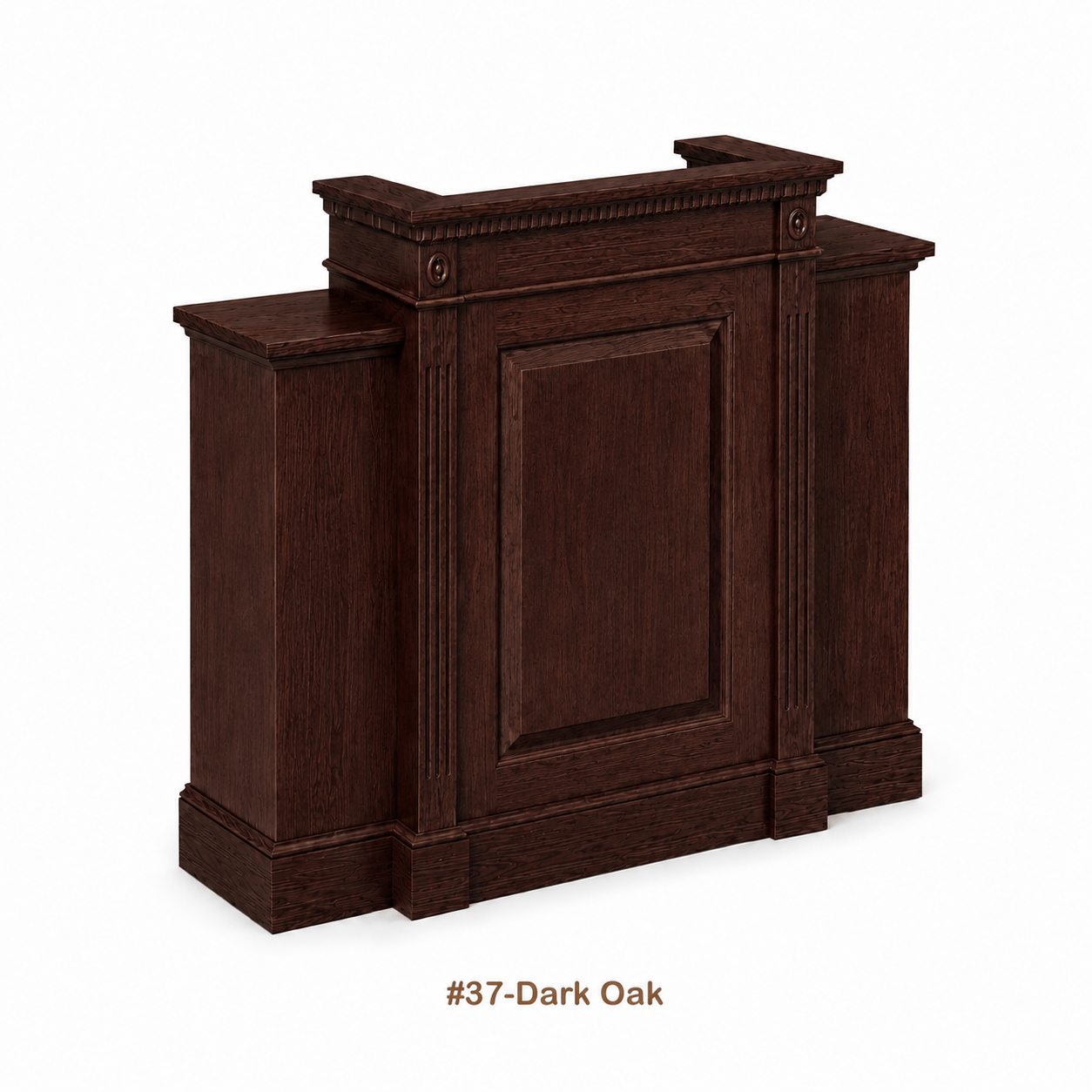 Imperial Woodworks Traditional Winged Pulpit 820W