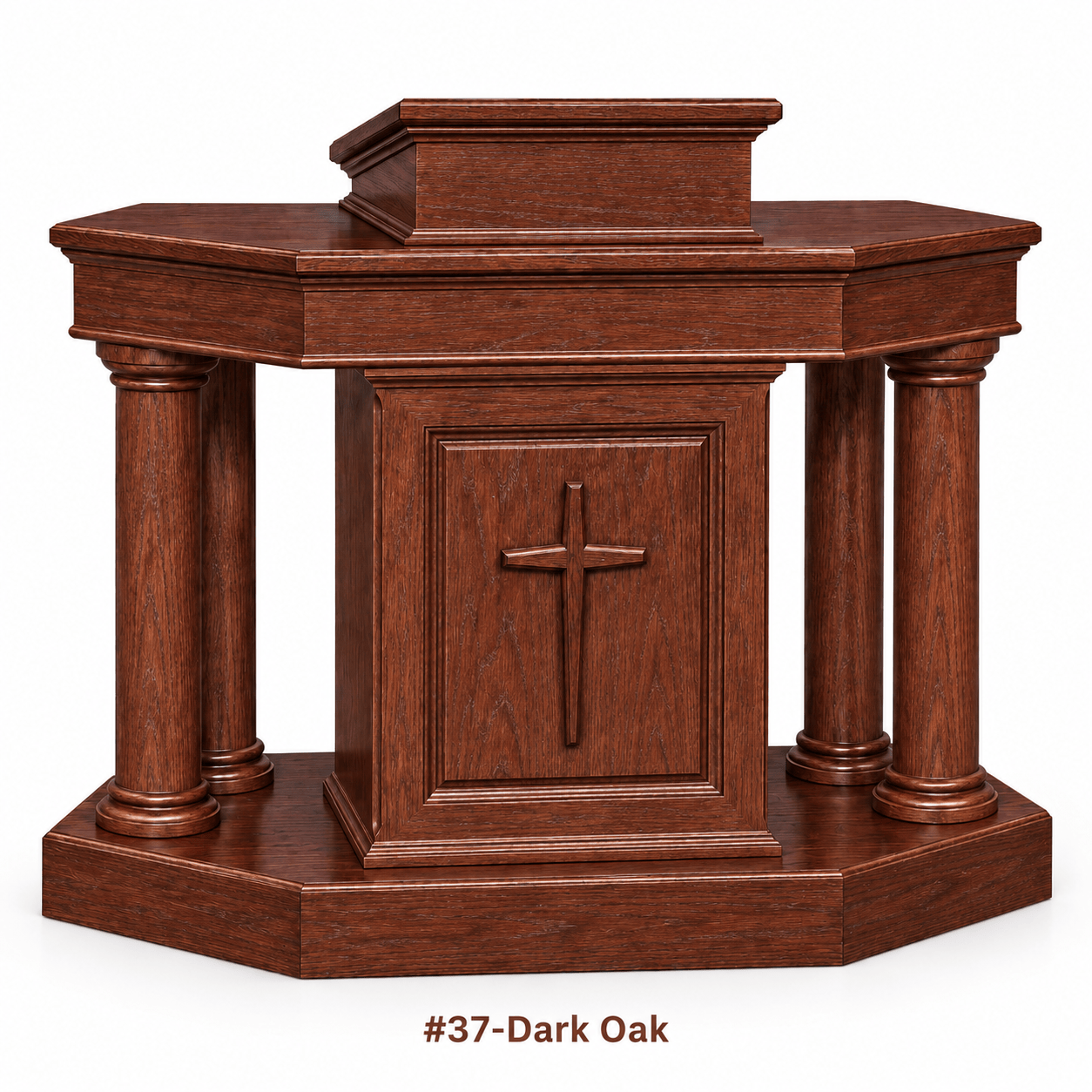Imperial Woodworks Wooden Traditional Church Pulpit 810 CU