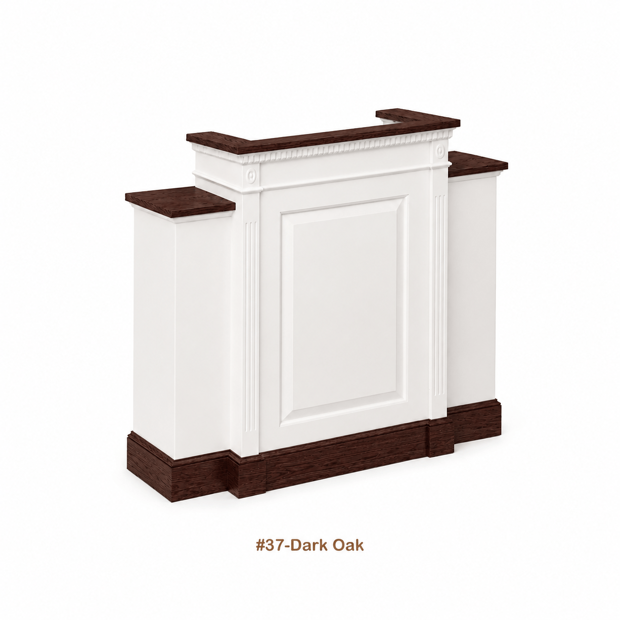 Imperial Woodworks Traditional Winged Pulpit 820W