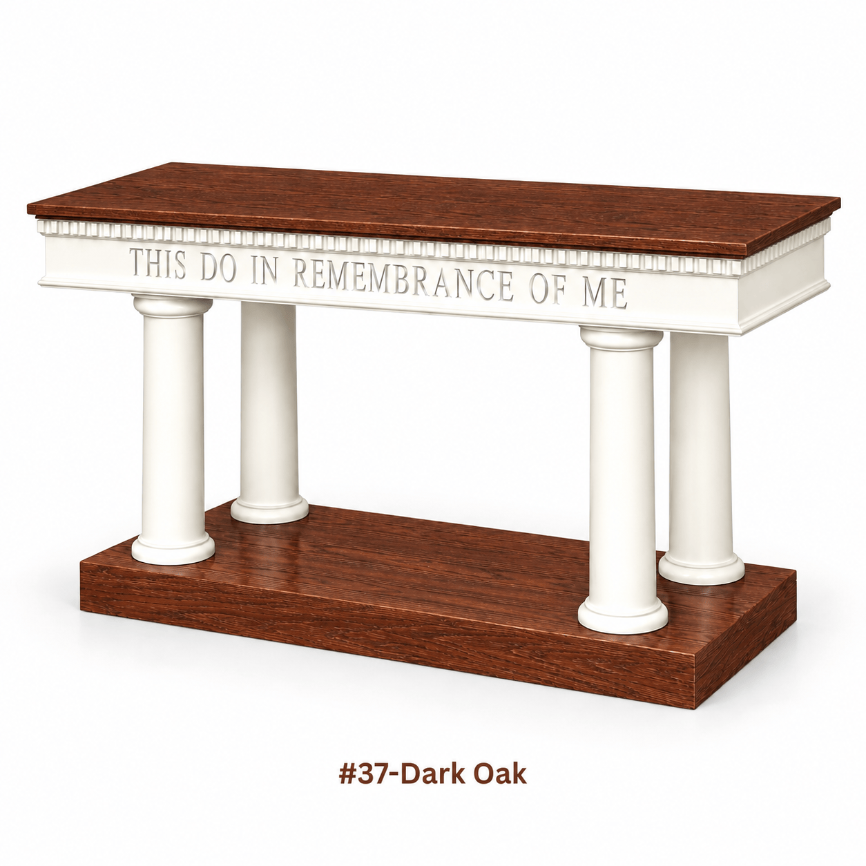 Imperial Woodworks Colonial Open Communion Table 8302