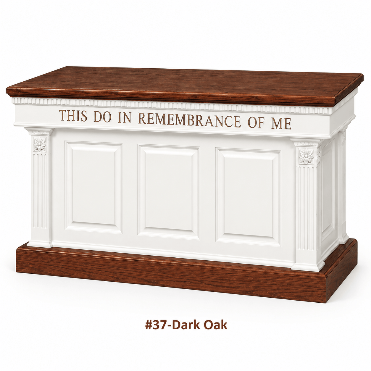 Imperial Woodworks Closed Communion Table 8201