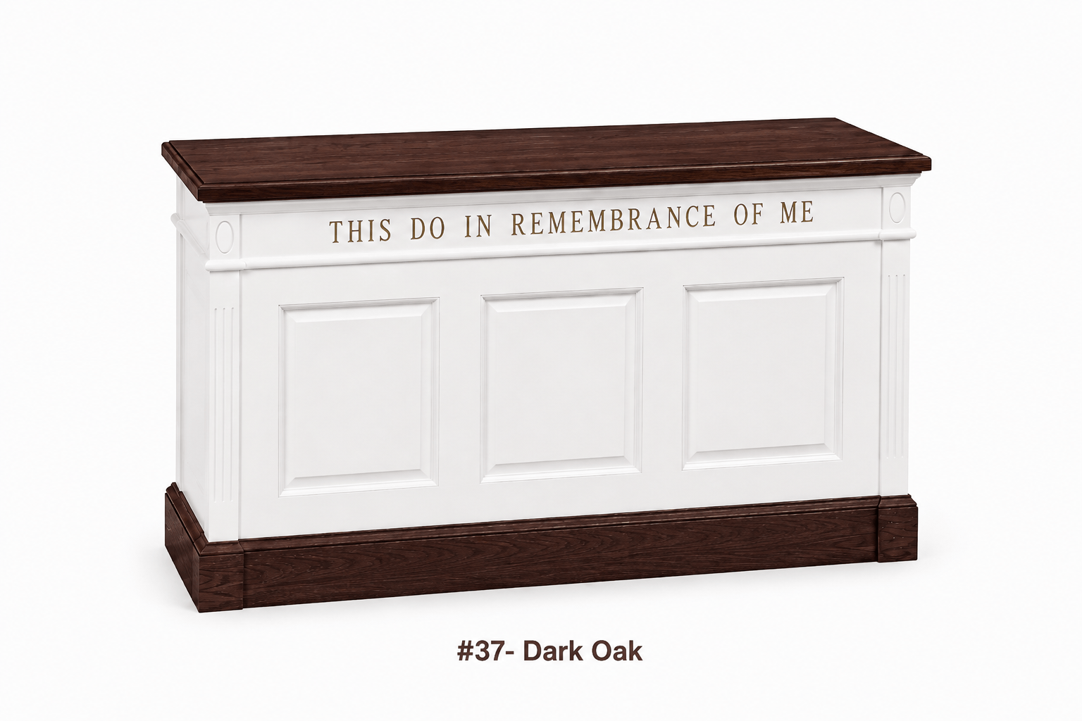Imperial Woodworks Traditional Closed Communion Table 820