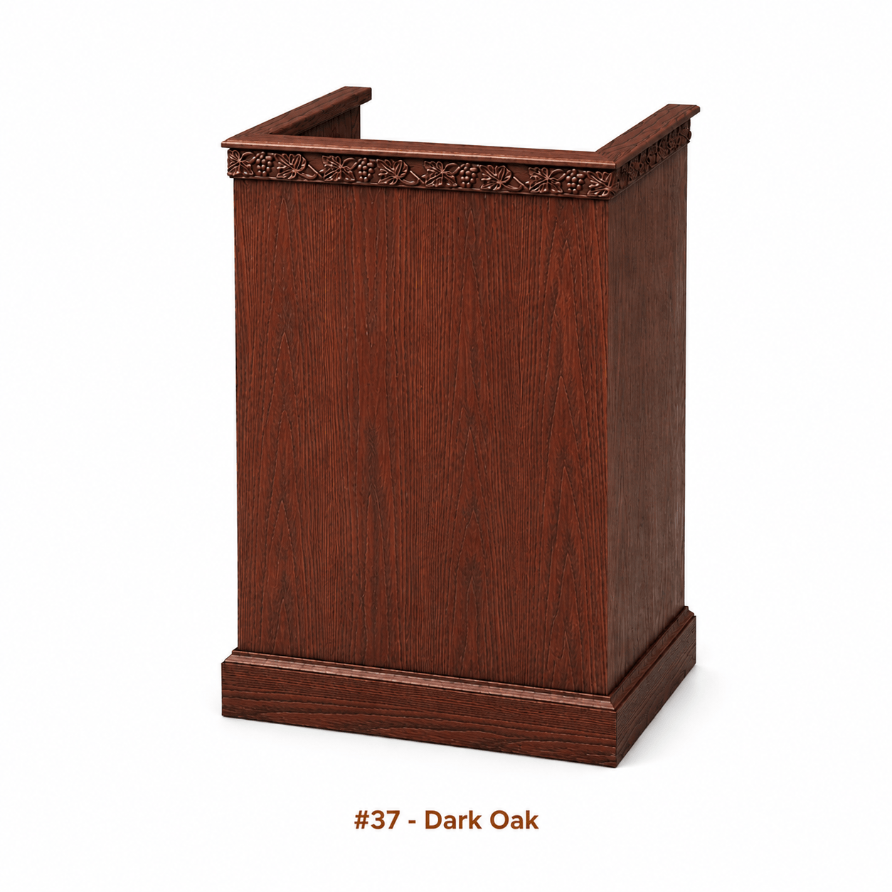 Imperial Woodworks Traditional Wooden Single Pulpit 501