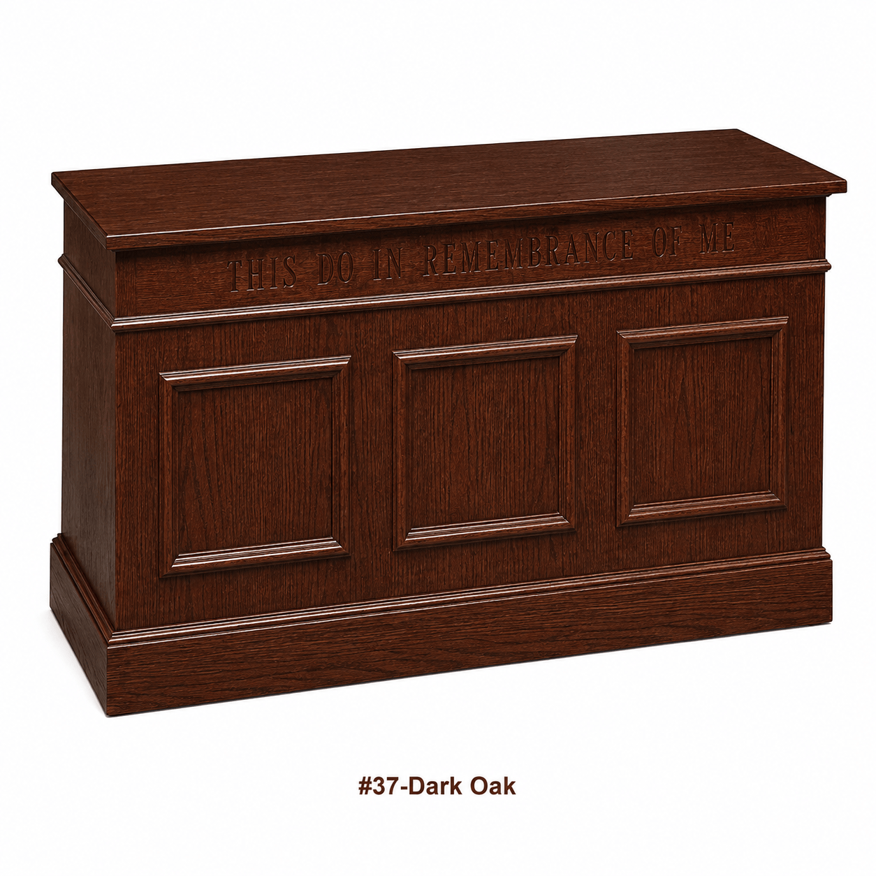 Imperial Woodworks Colonial Closed Communion Table 810