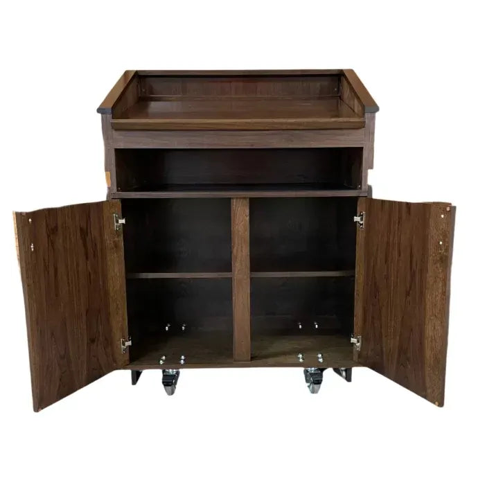 Executive Wood Maitre D’ Large Workstation Lectern - MTRD36