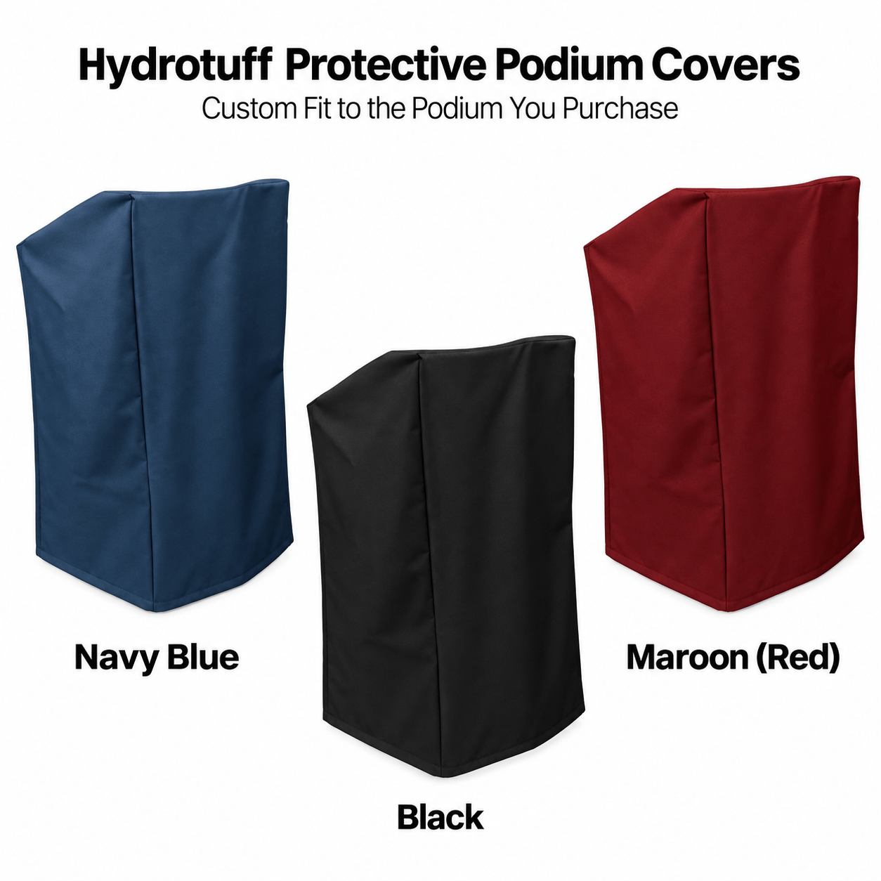 Executive Wood Products Custom Hydrotuff Podium Cover