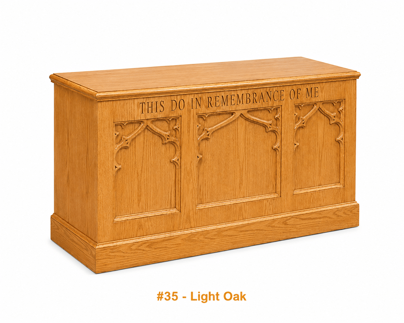 Imperial Woodworks Closed Communion Table NO 200