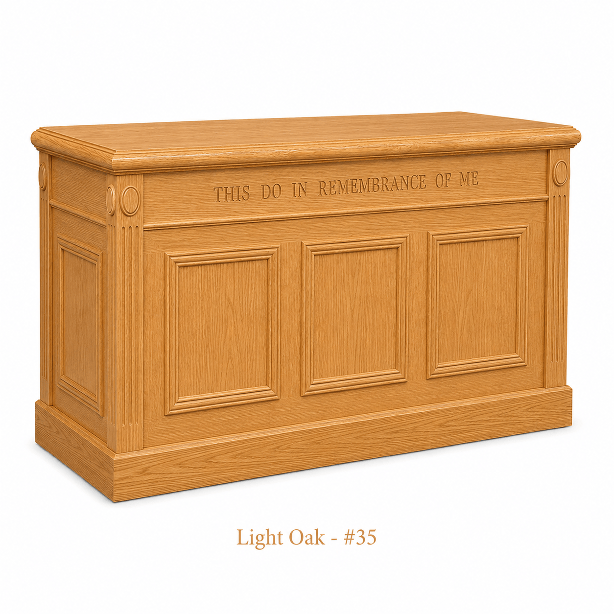 Imperial Woodworks Colonial Closed Communion Table TCT-605