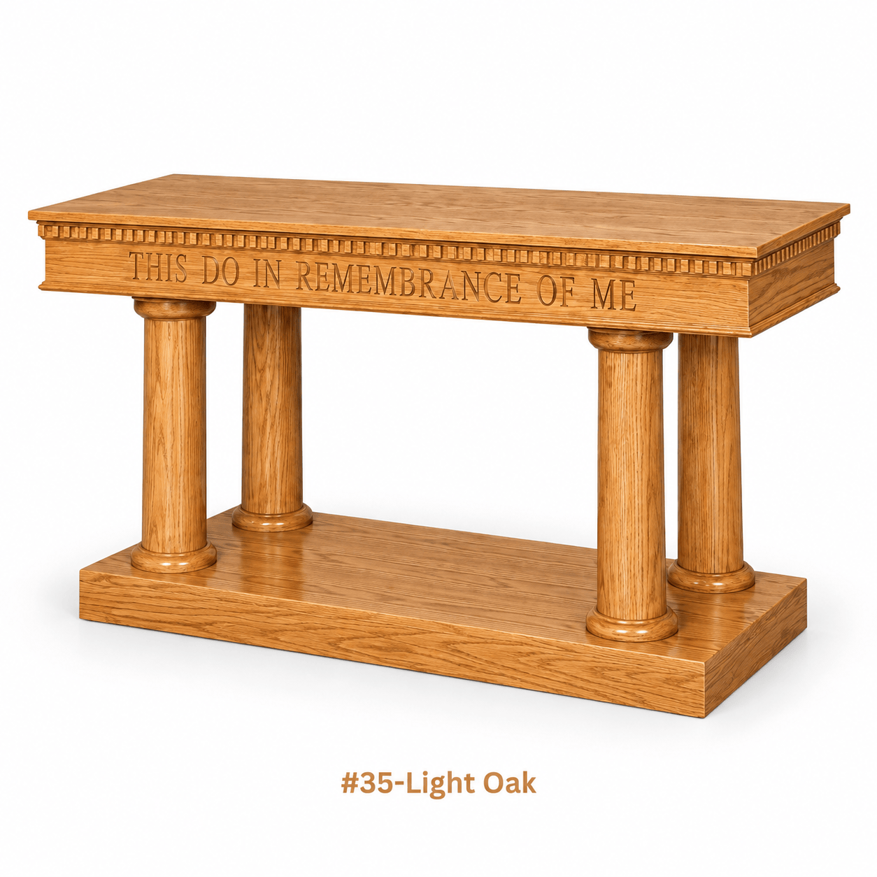 Imperial Woodworks Colonial Open Communion Table 8302