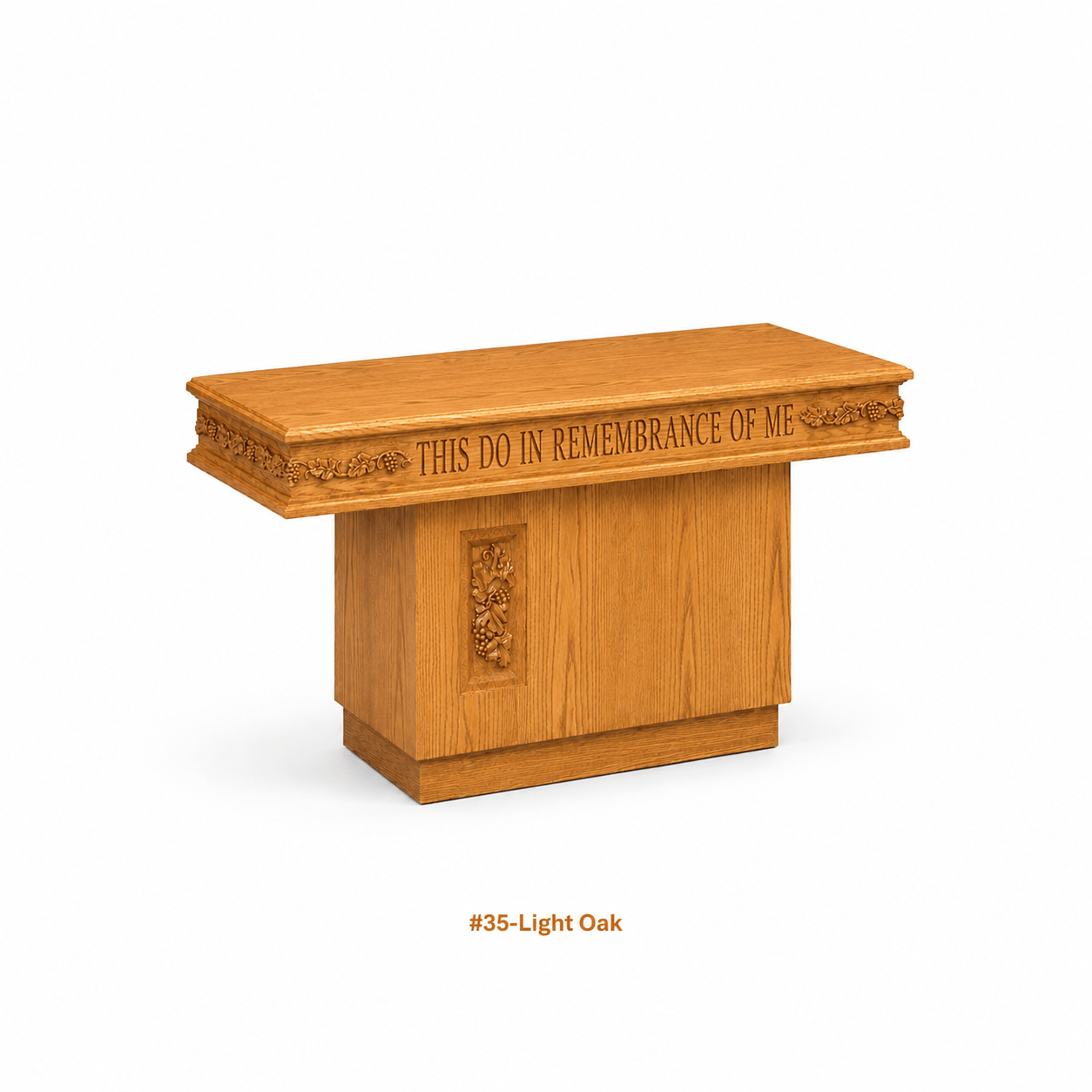 Imperial Woodworks Decorative Communion Table with Storage Shelf 560