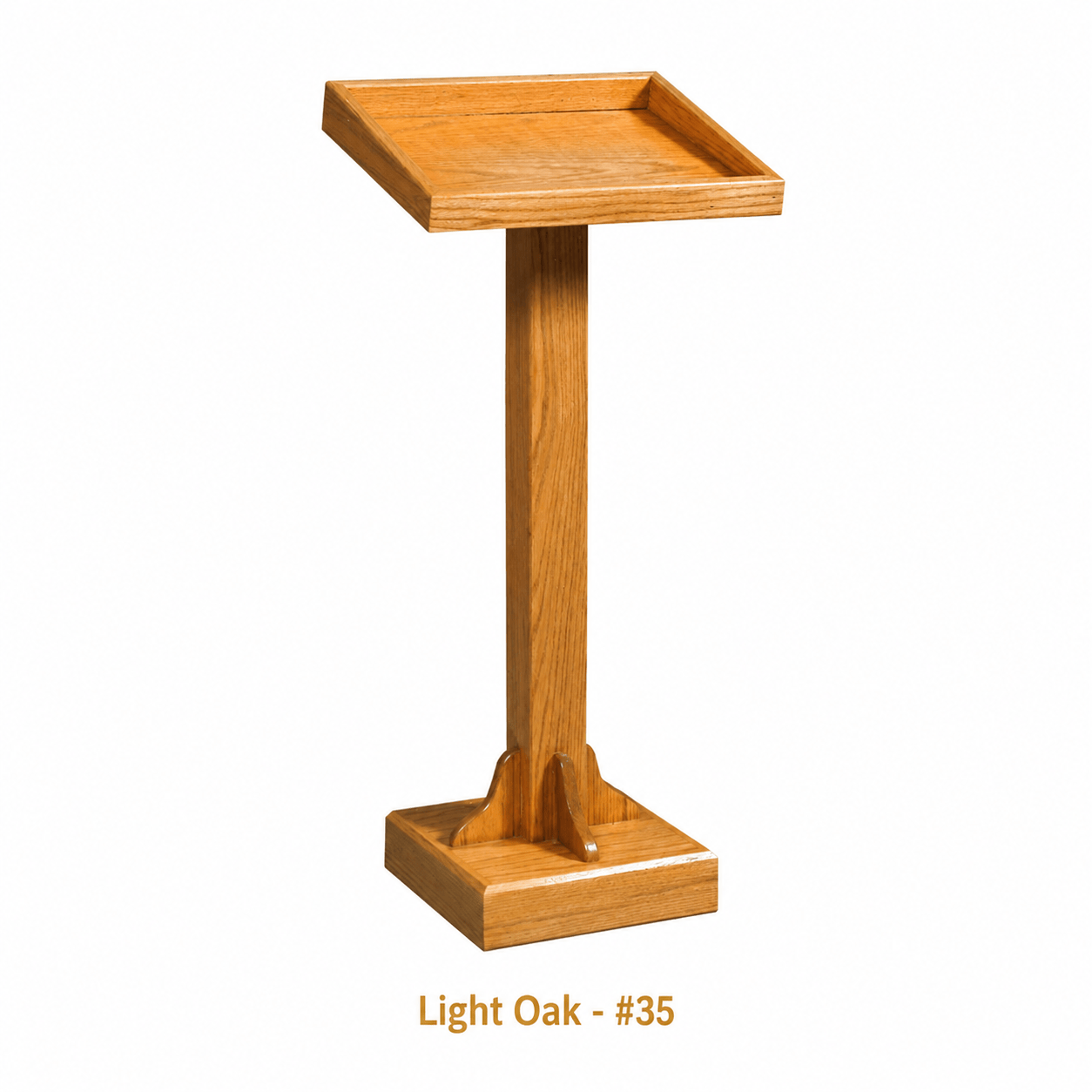 Imperial Woodworks Portable Wood Lectern T-30