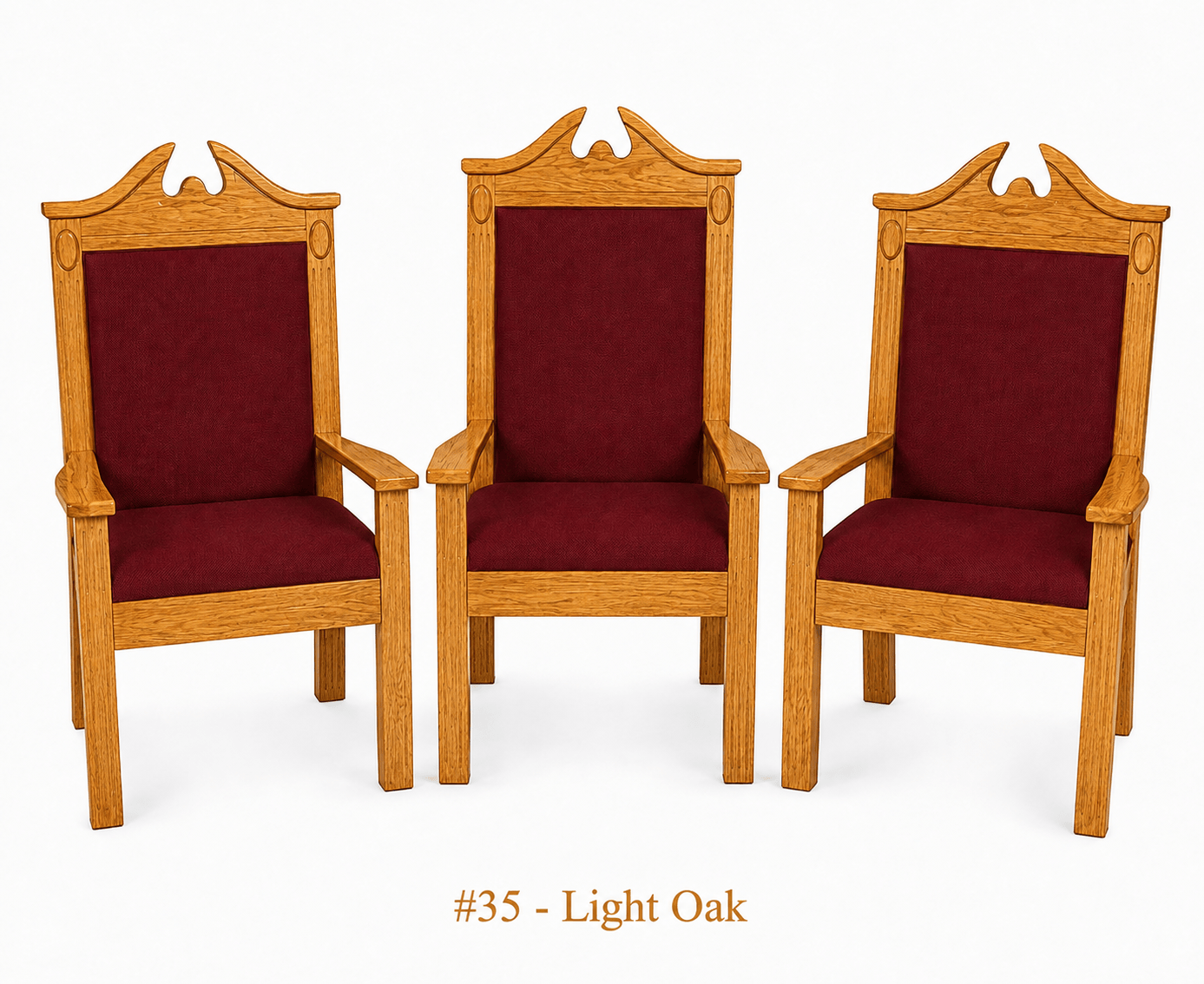 Imperial Woodworks Pulpit Chair TPC-296