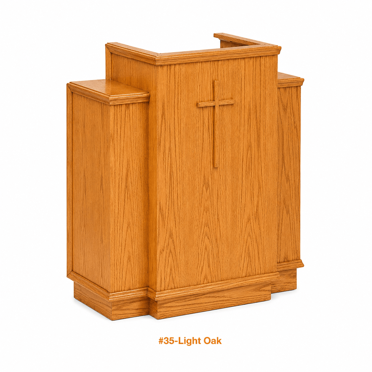 Imperial Woodworks Traditional Winged Pulpit 400W