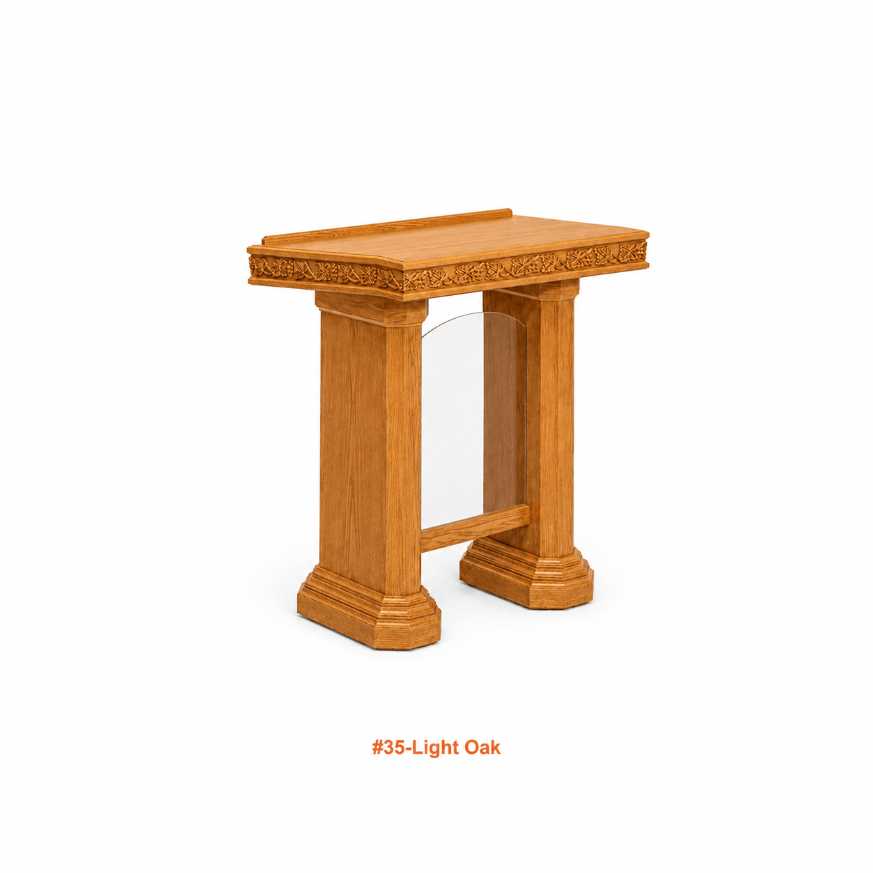 Imperial Woodworks Wood With Acrylic Pulpit NO 5405