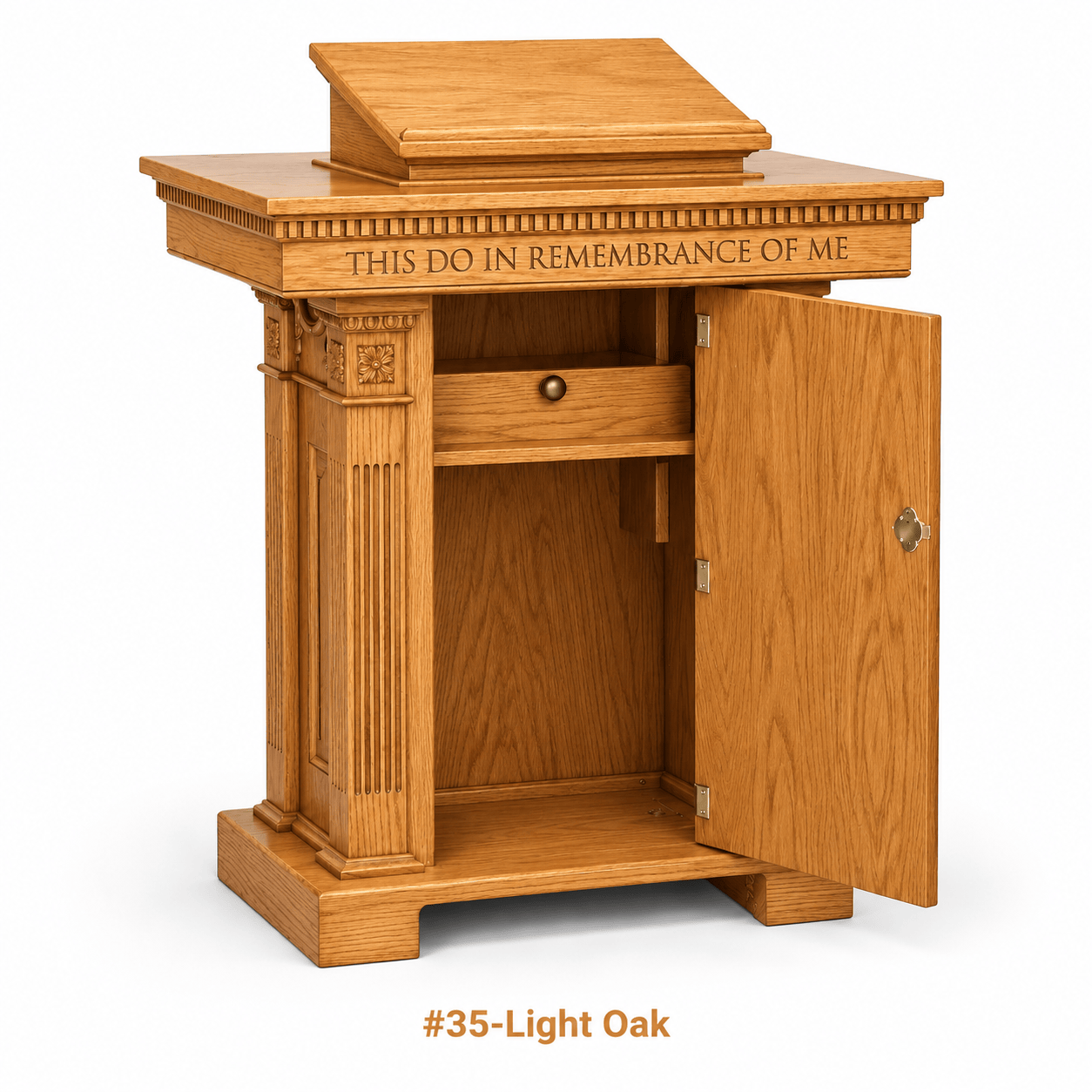 Imperial Woodworks Modern Wood Church Pulpit 8201