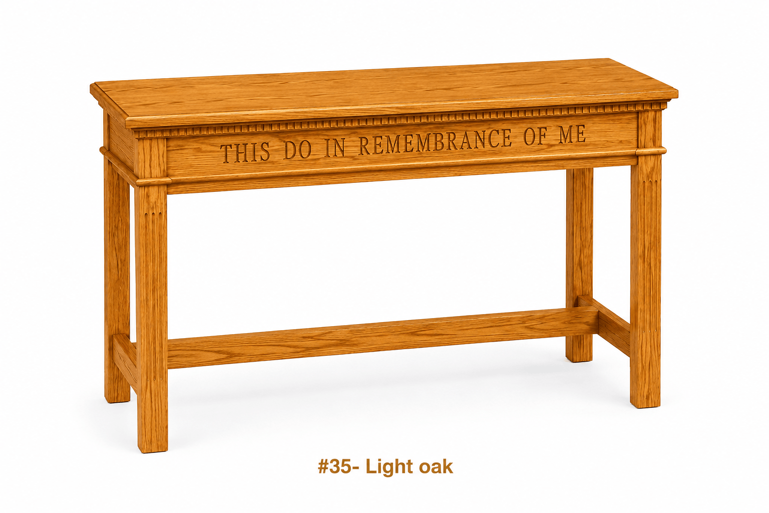 Imperial Woodworks Colonial Communion Table NO 825