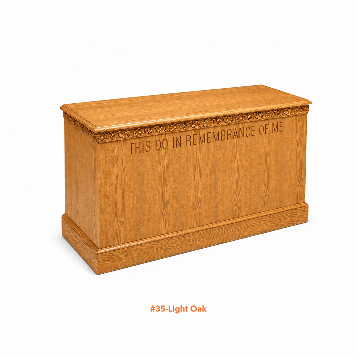 Imperial Woodworks Closed Communion Table NO 500