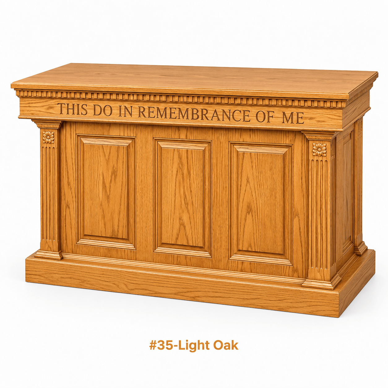Imperial Woodworks Closed Communion Table 8201