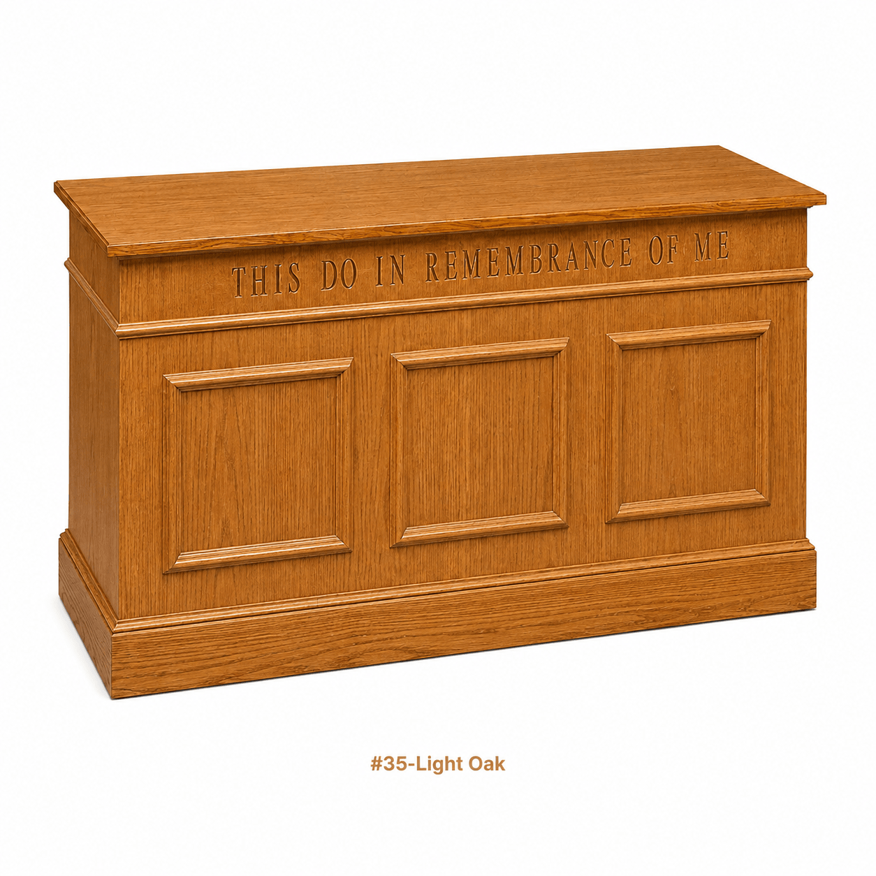 Imperial Woodworks Colonial Closed Communion Table 810