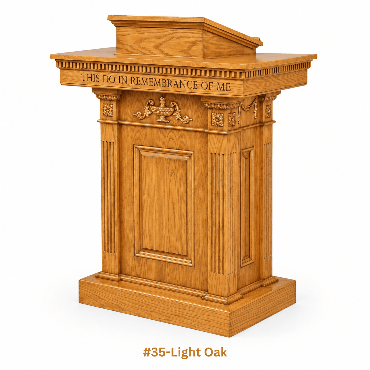 Imperial Woodworks Modern Wood Church Pulpit 8201