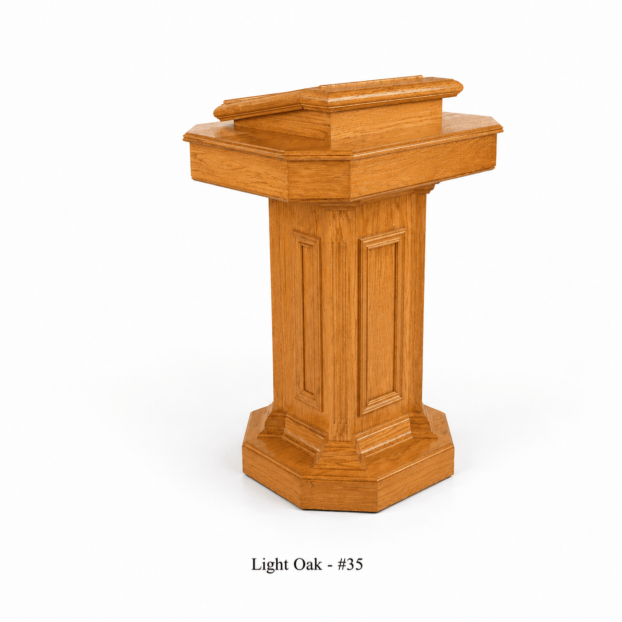 Imperial Woodworks Pedestal Wooden Pulpit TSP-180