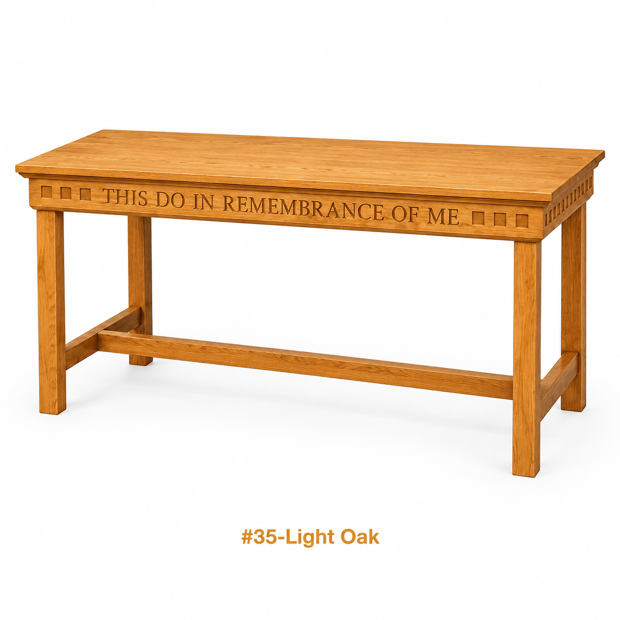 Imperial Woodworks Traditional Open Communion Table 905