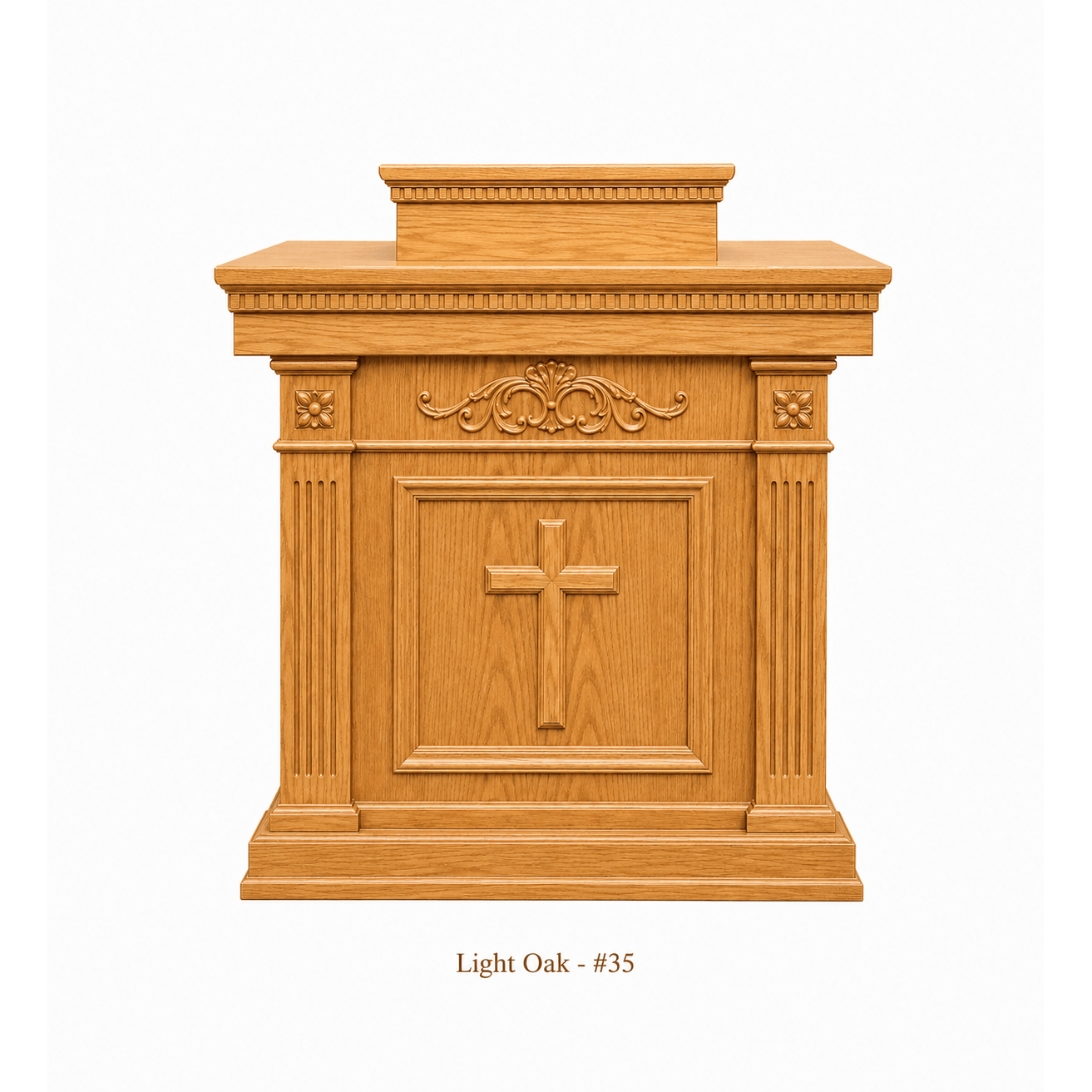 Imperial Woodworks Wooden Church Pulpit TSP-120