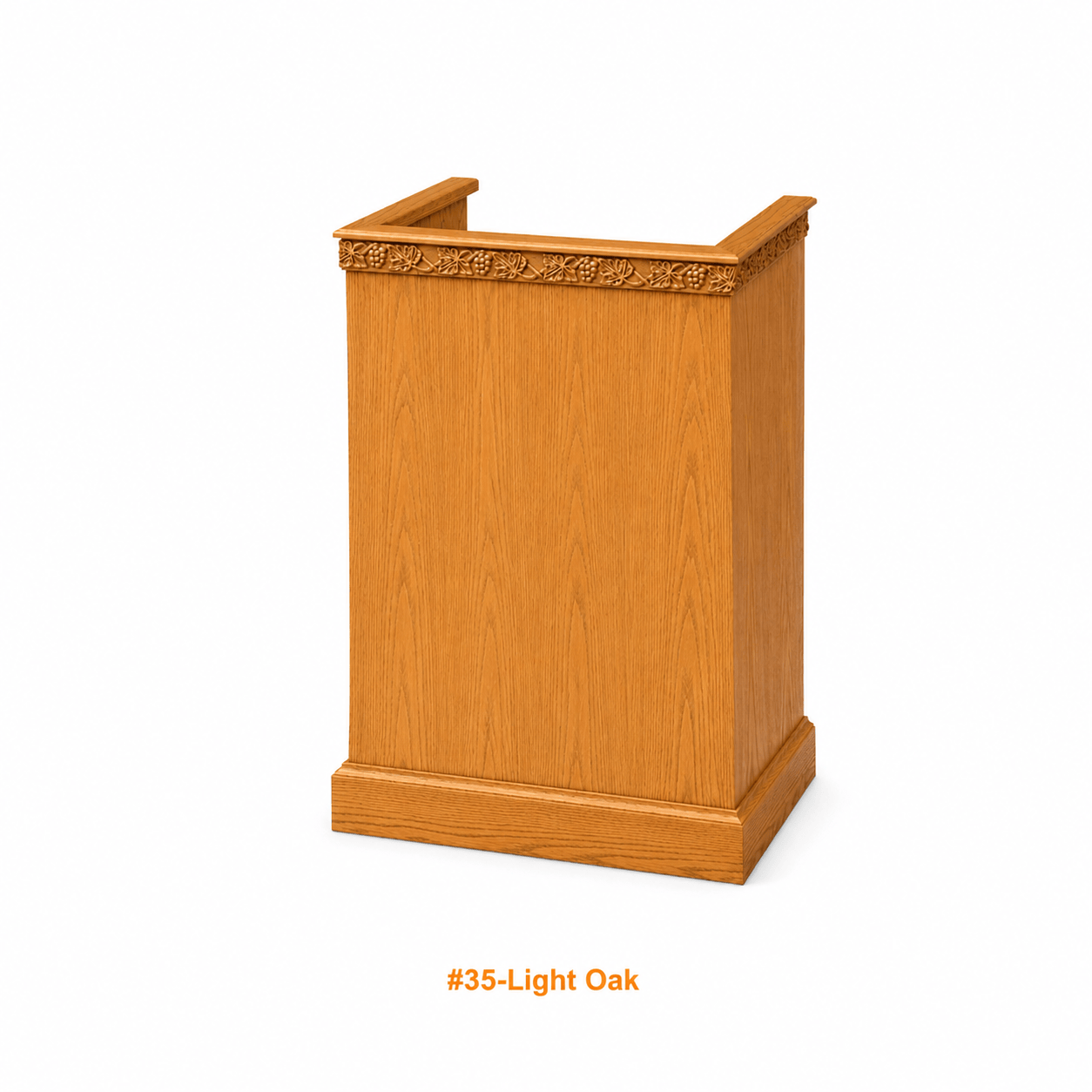 Imperial Woodworks Traditional Wooden Single Pulpit 501