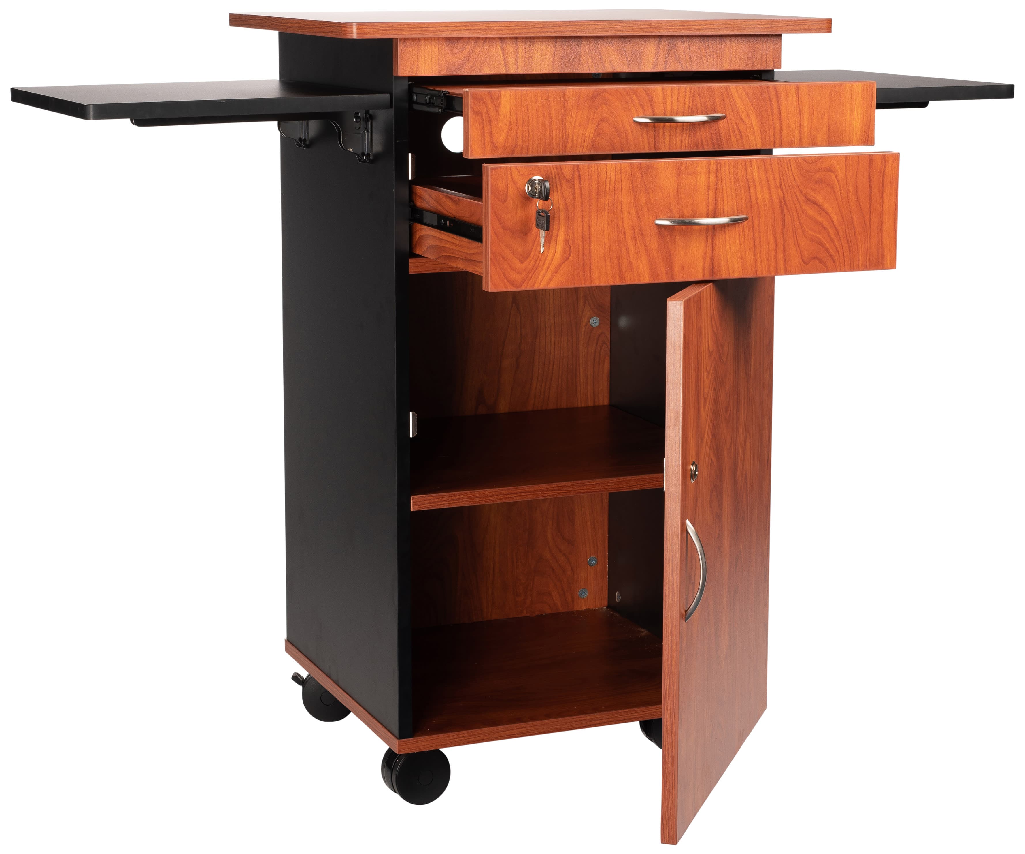 Oklahoma Sound MMC Multimedia Cart | Mobile AV Presentation Cart