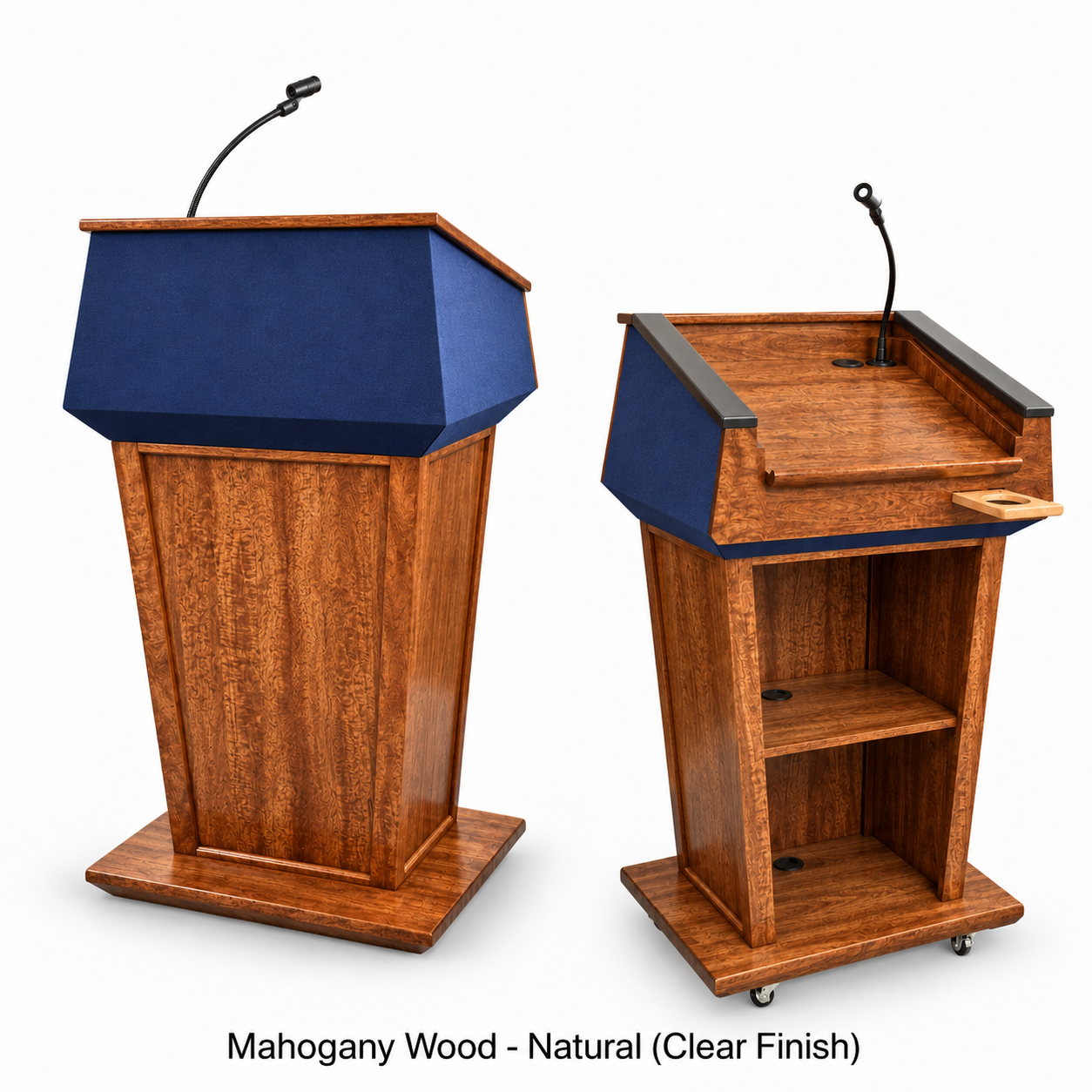 Executive Wood Presidential™ Solid Hardwood Handcrafted Podium | PRES500