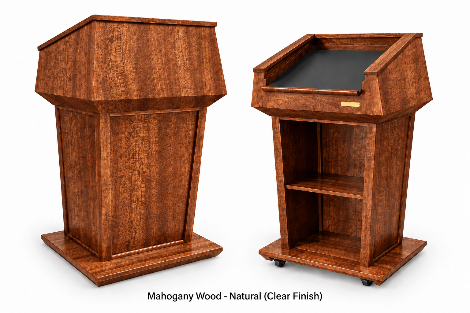Executive Wood Presidential Plus™ Bullet-Resistant Lectern |PRES900-AB