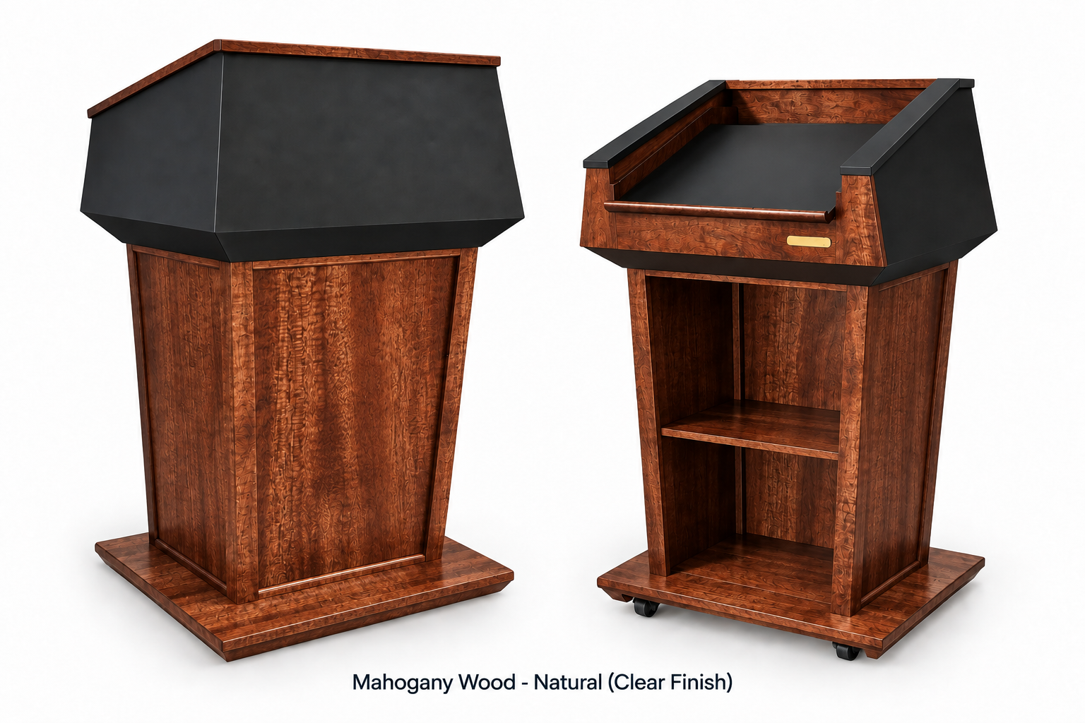 Executive Wood Presidential Plus™ Bullet-Resistant Lectern |PRES900-AB