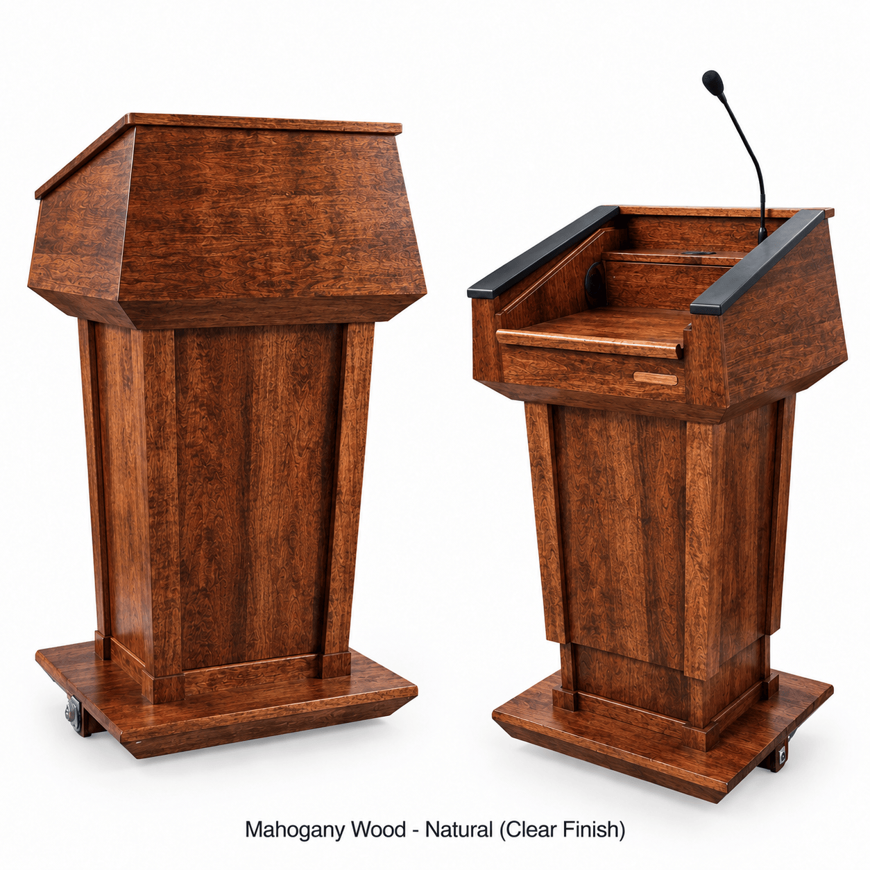 Executive Wood Presidential Plus Evolution Lift Adjustable Height Lectern - PRES500-LIFT