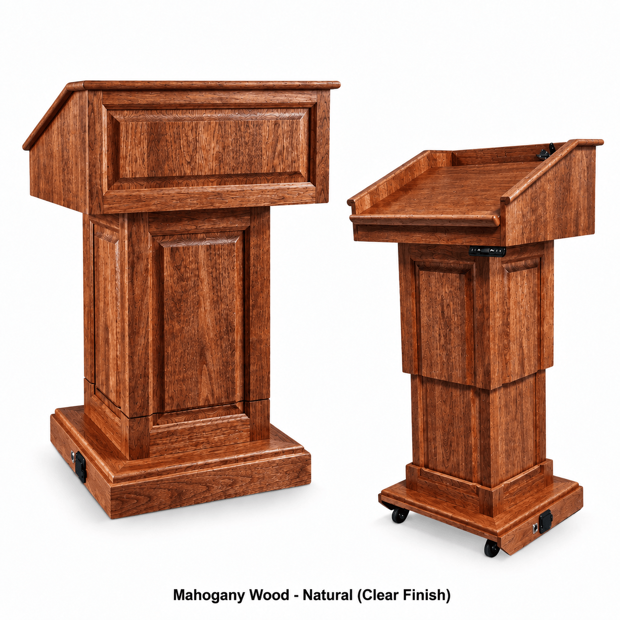 Executive Wood Counselor Swivel™ Podium - CLR235-S