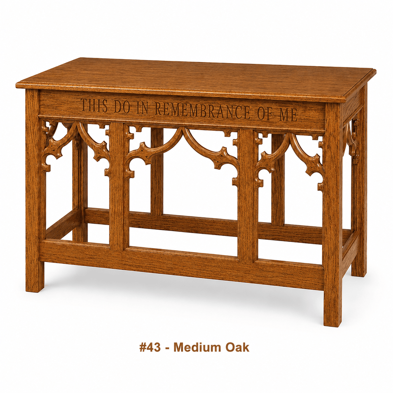 Imperial Woodworks Open Communion Table NO 205