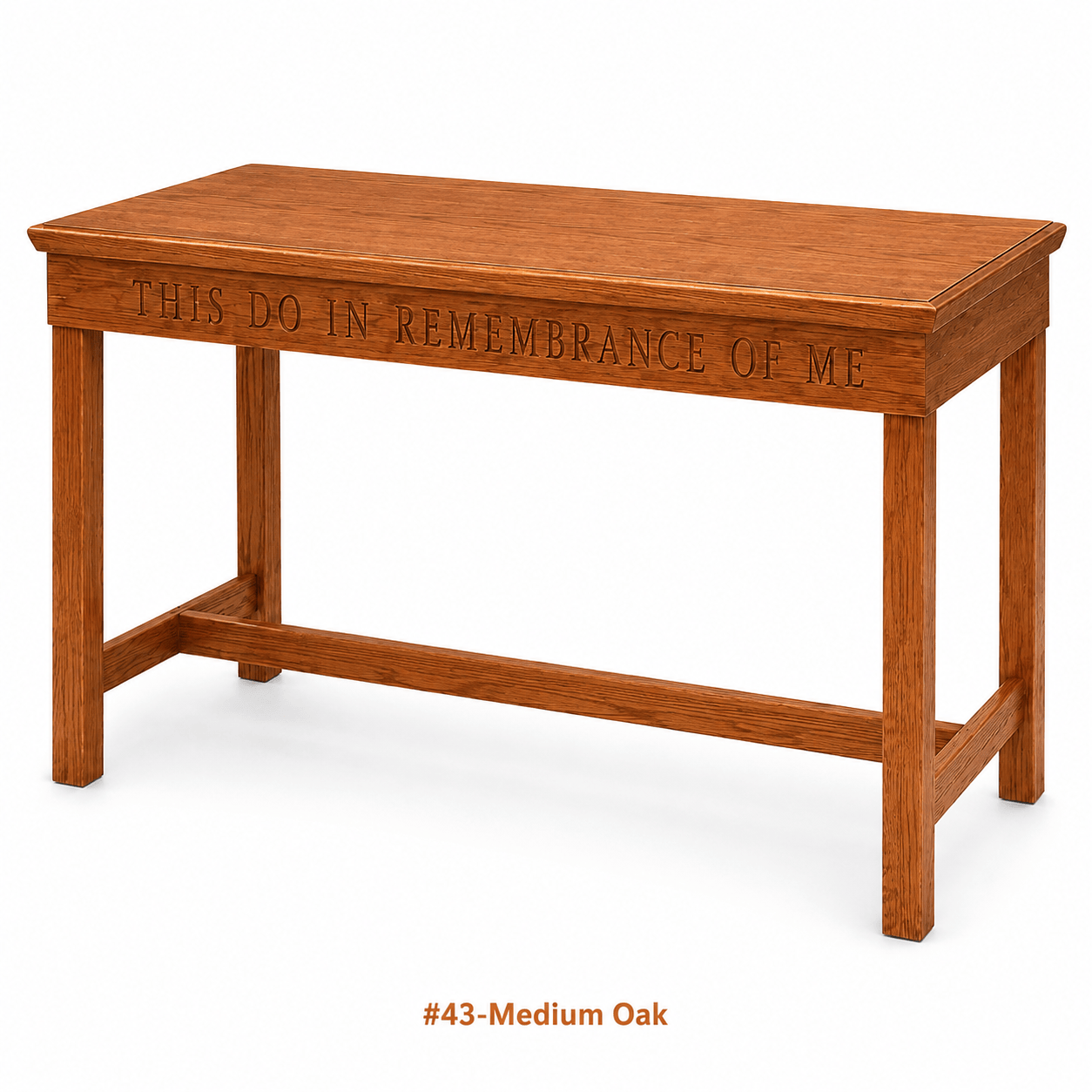 Imperial Woodworks Open Communion Table 405