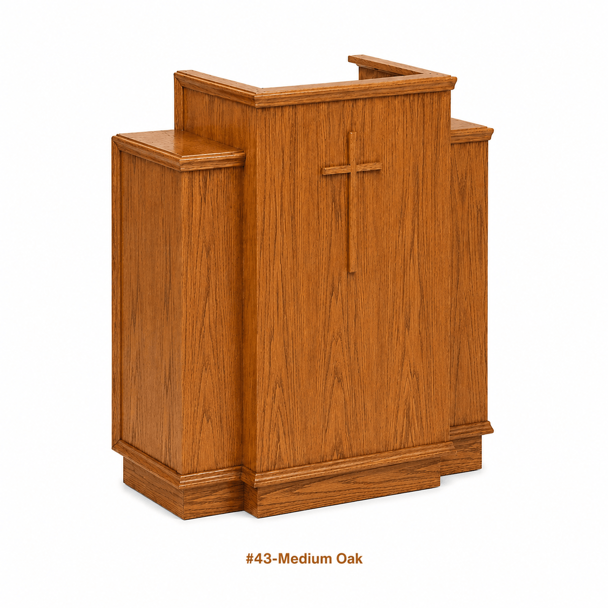 Imperial Woodworks Traditional Winged Pulpit 400W