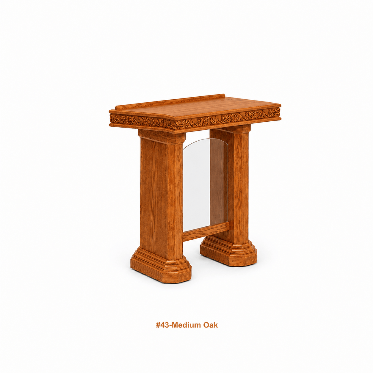 Imperial Woodworks Wood With Acrylic Pulpit NO 5405