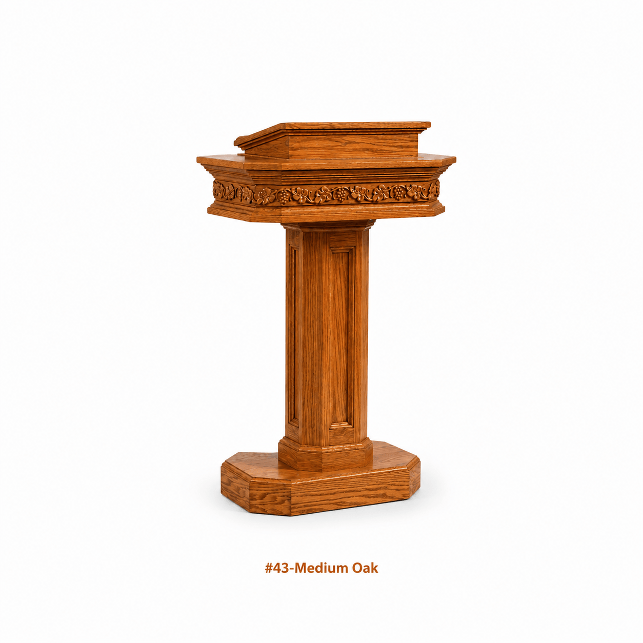 Imperial Woodworks Church Pulpit Pedestal NO 5402