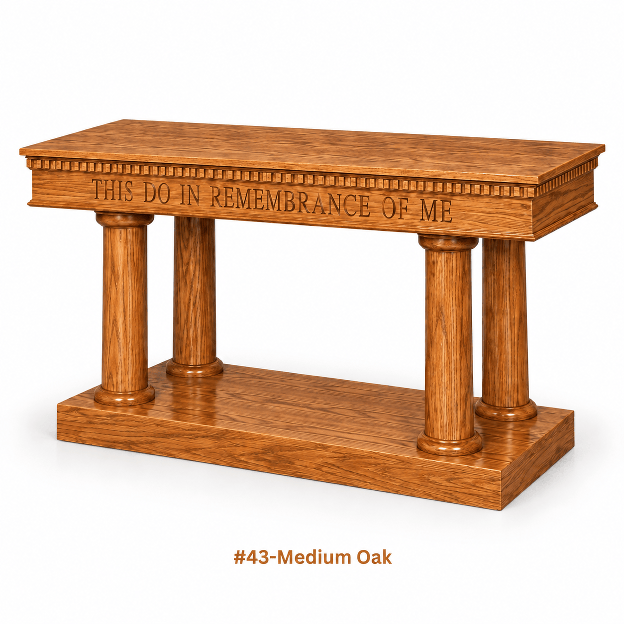 Imperial Woodworks Colonial Open Communion Table 8302