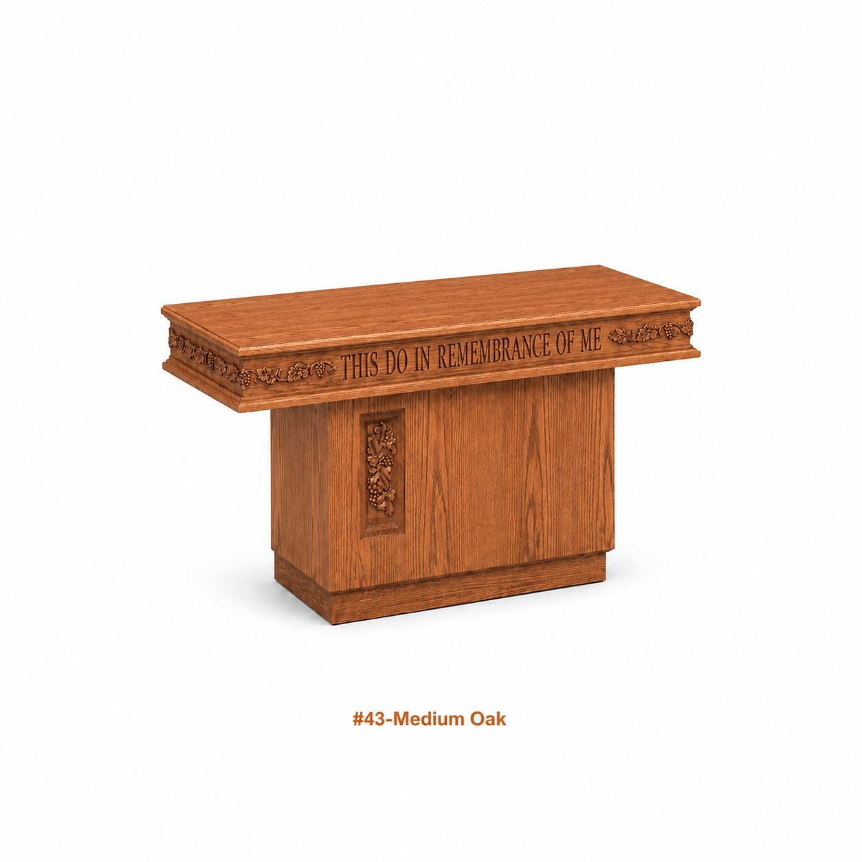Imperial Woodworks Decorative Communion Table with Storage Shelf 560