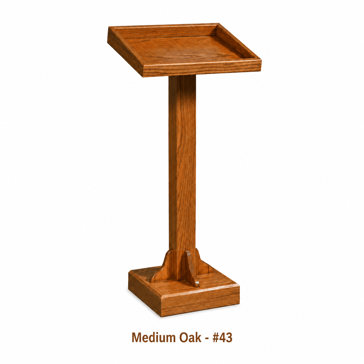 Imperial Woodworks Portable Wood Lectern T-30