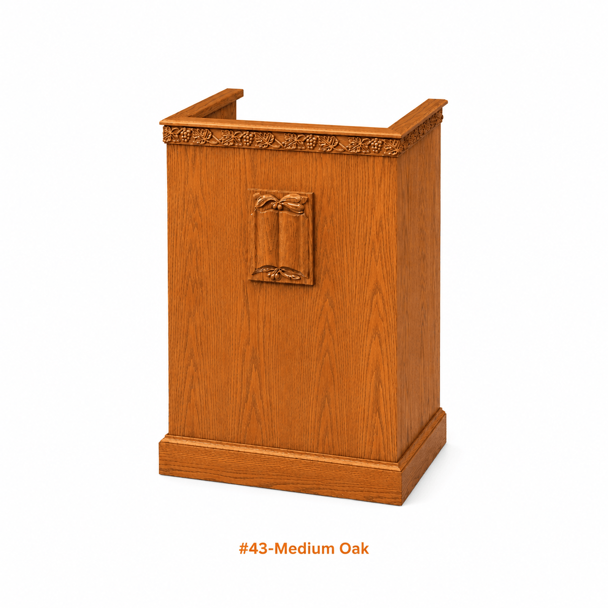 Imperial Woodworks Traditional Wooden Single Pulpit 501