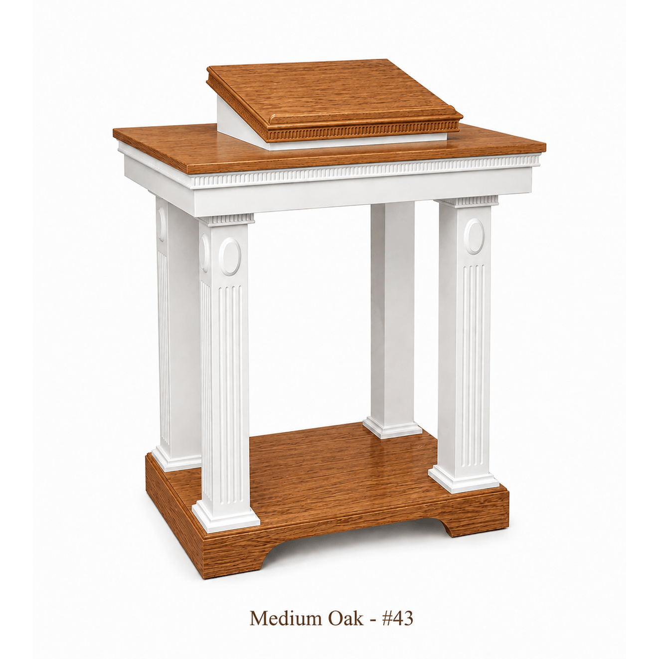 Imperial Woodworks Colonial Open Pulpit TOP-605