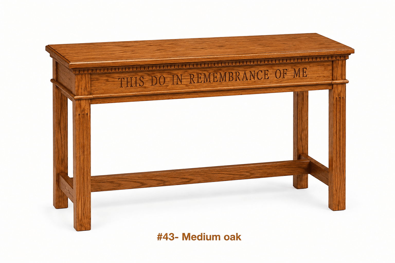 Imperial Woodworks Colonial Communion Table NO 825