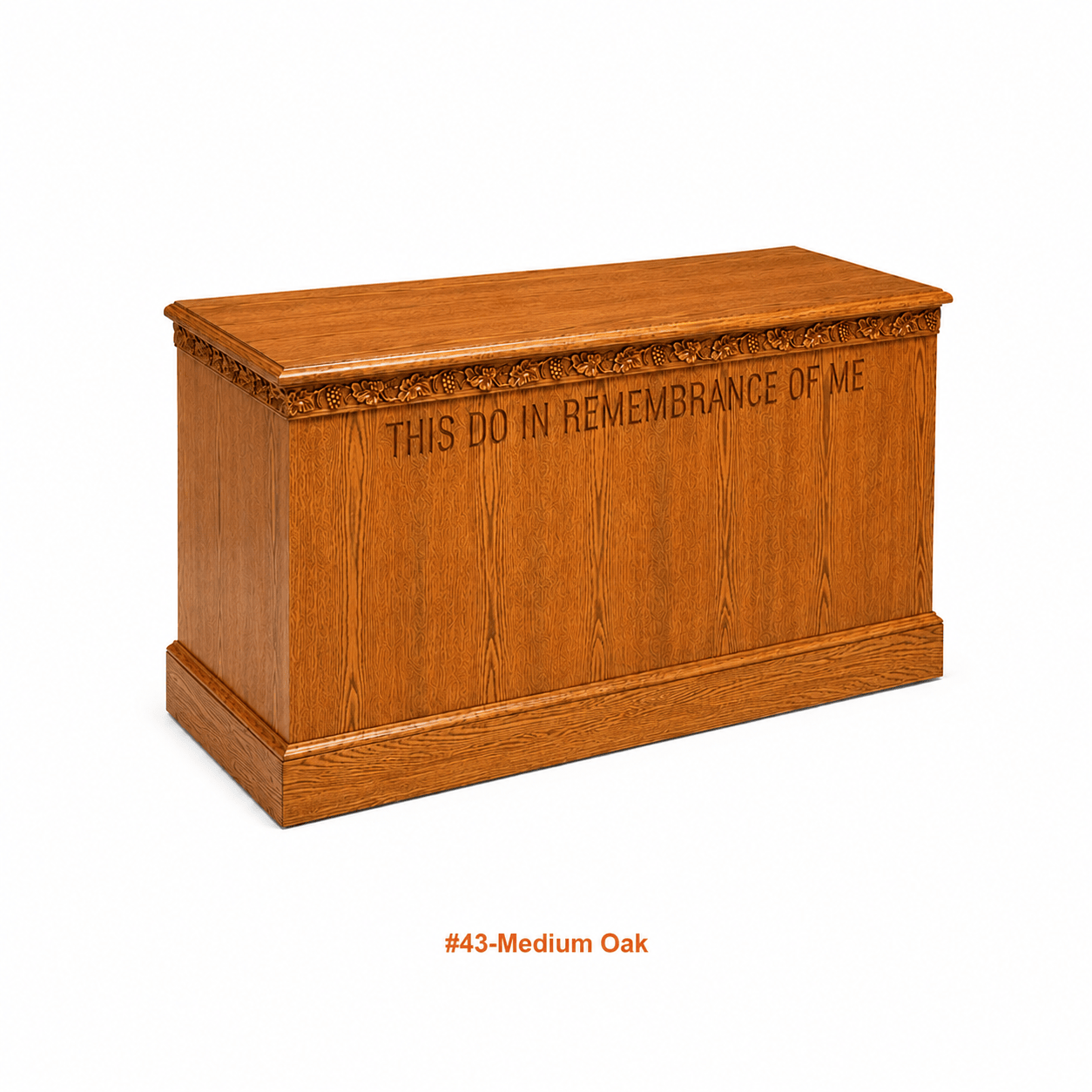 Imperial Woodworks Closed Communion Table NO 500