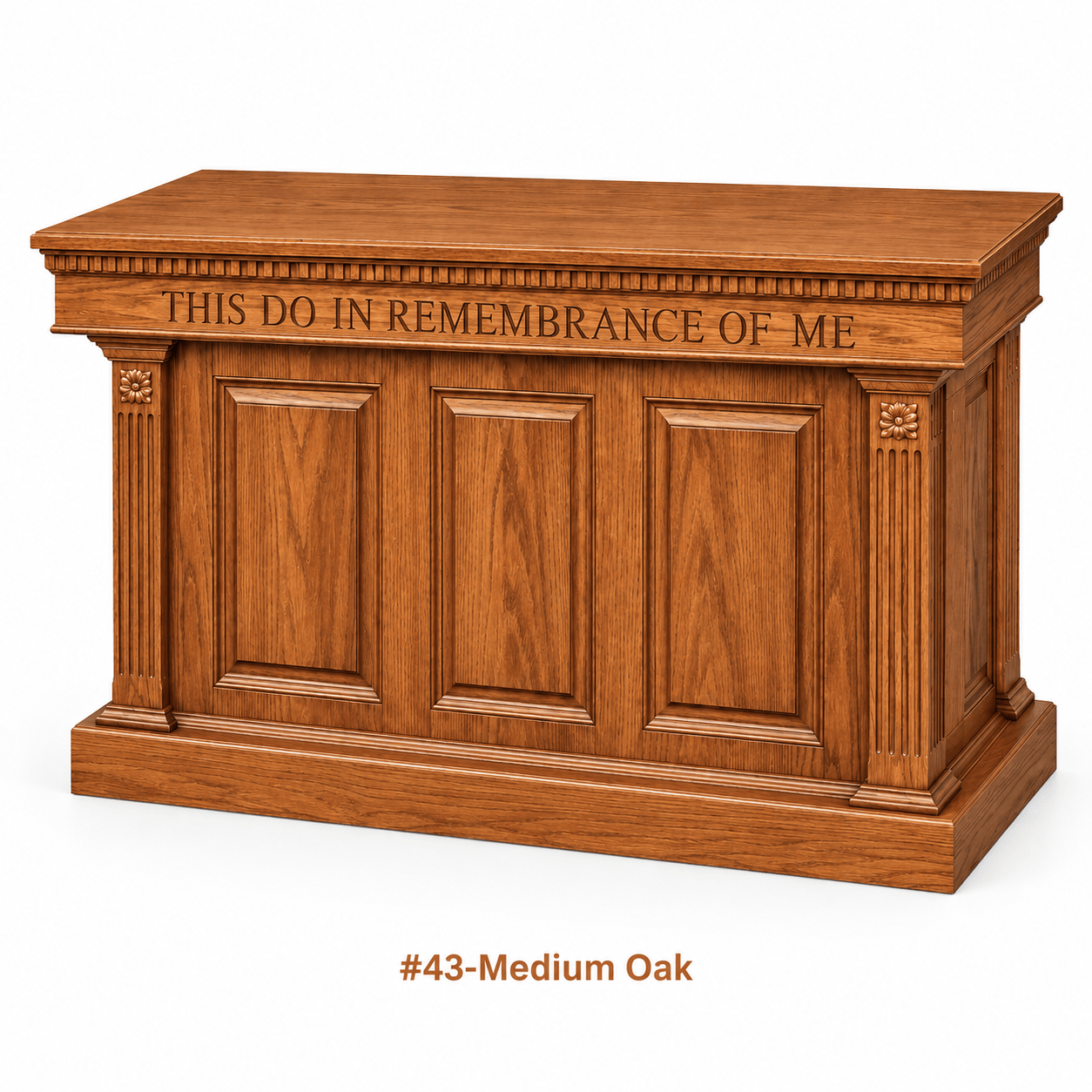Imperial Woodworks Closed Communion Table 8201