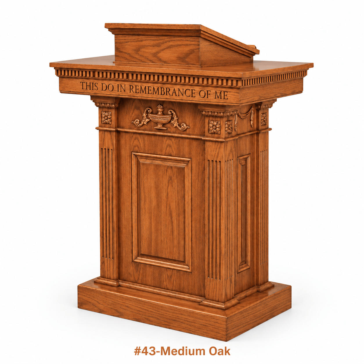 Imperial Woodworks Modern Wood Church Pulpit 8201