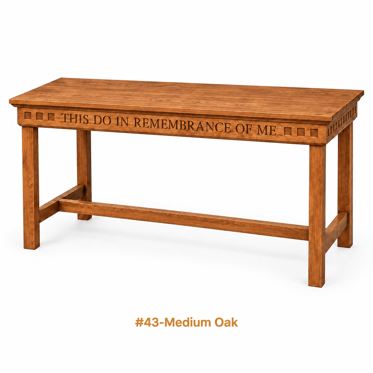 Imperial Woodworks Traditional Open Communion Table 905
